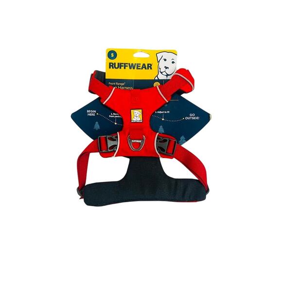 NEW! Ruffwear Front Range Dog Harness RED SMALL